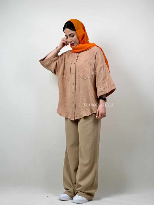 شومیز دبل فیس لاوین - Image 16
