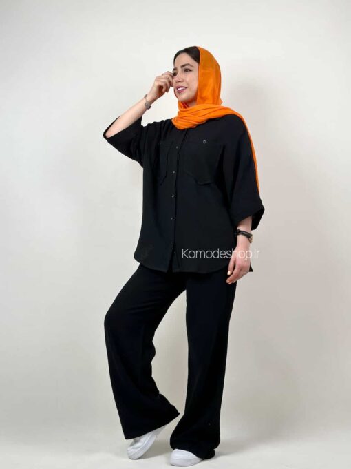 شومیز دبل فیس لاوین - Image 18
