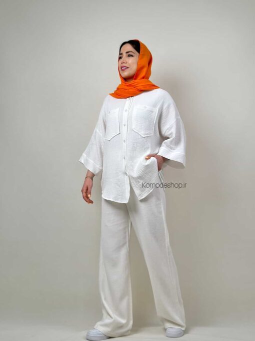 شومیز دبل فیس لاوین - Image 10