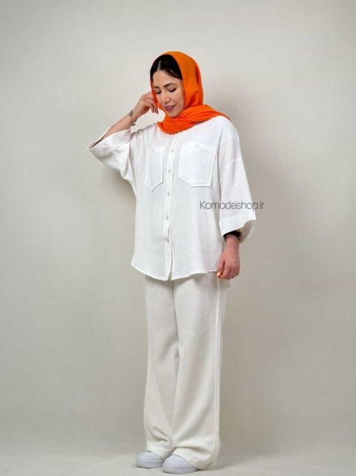 شومیز دبل فیس لاوین - Image 11