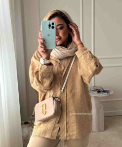 شومیز حصیری پفکی کوک دوزی سوزان