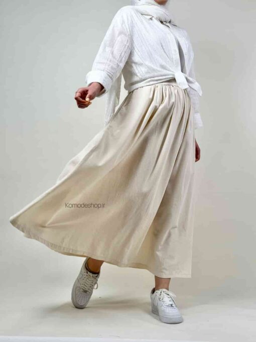 دامن لینن دلبر - Image 11