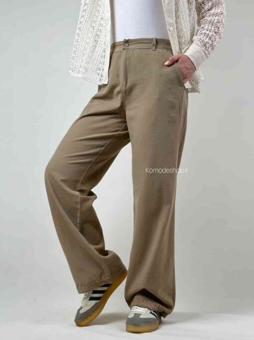 شلوار لینن نیم بگ  (هفت رنگ ) - Image 11