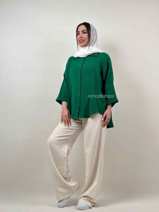 شومیز دبل فیس لونا - Image 10