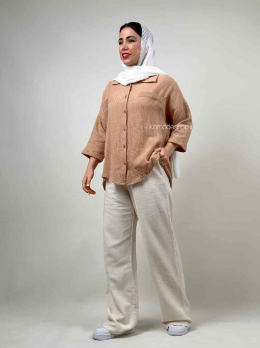شومیز دبل فیس لونا - Image 19