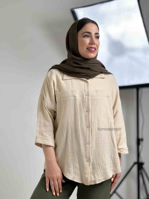 شومیز دبل فیس لونا - Image 4