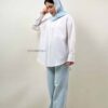 شومیز بیسیک قد 80 سلین - سفید
