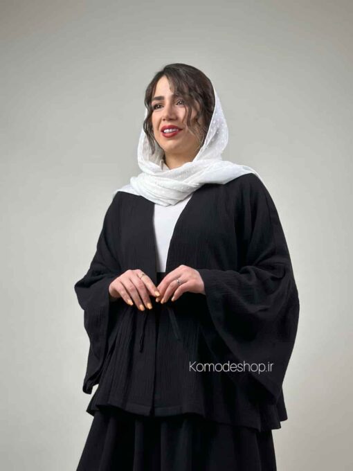 شومیز عروسکی دبل فیس پاپیون - Image 7