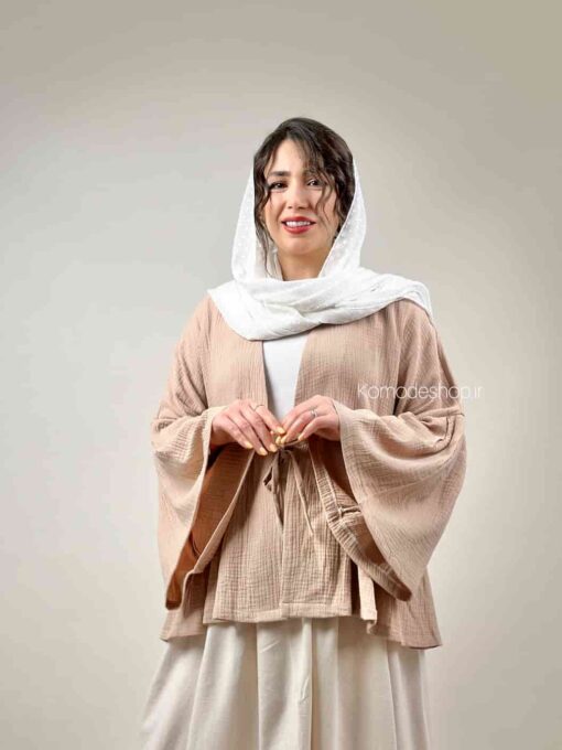 شومیز عروسکی دبل فیس پاپیون - Image 16