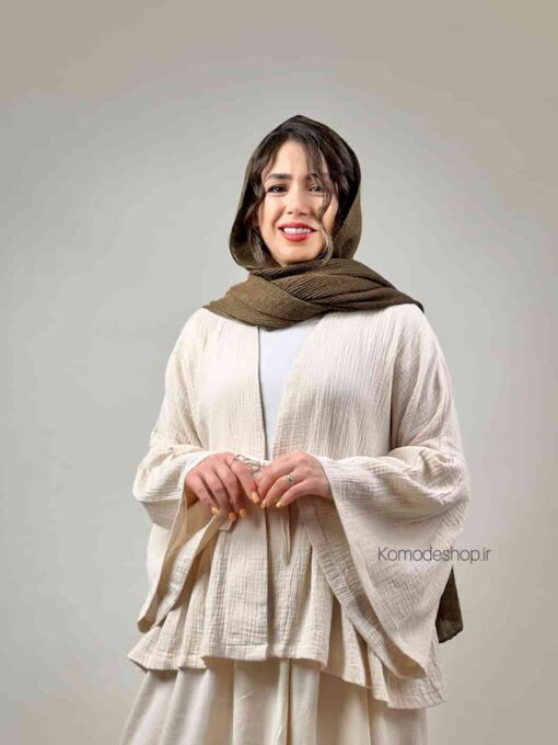 شومیز عروسکی دبل فیس پاپیون - Image 8