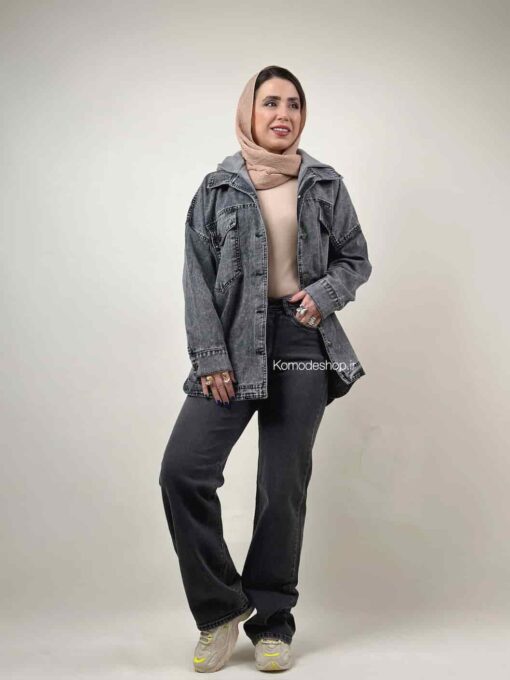 شومیز جین کلاه دورس مایک - Image 11