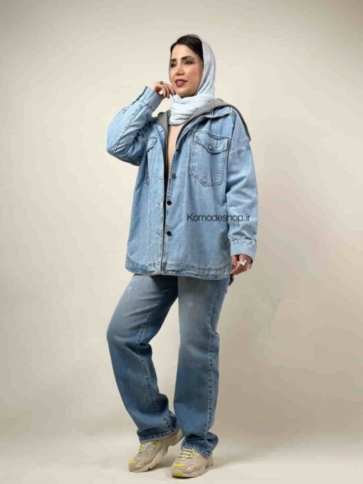 شومیز جین کلاه دورس مایک - Image 7