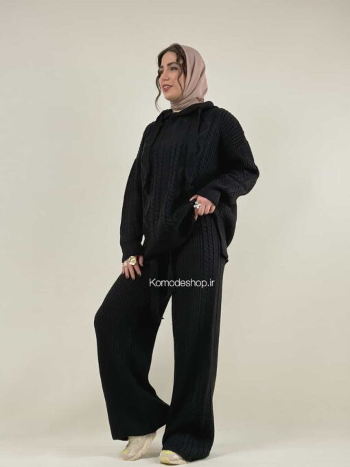ست بافت  کلاهدار شرلی - Image 3