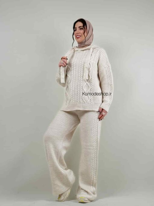 ست بافت  کلاهدار شرلی - Image 6