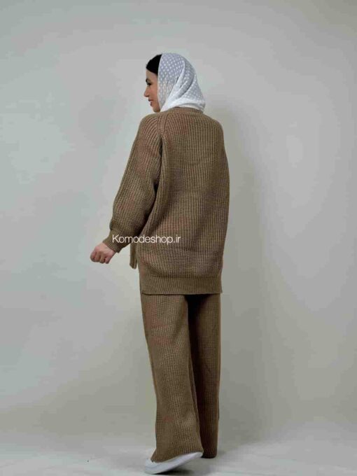 ست بافت یقه گرد نیلرام - Image 10
