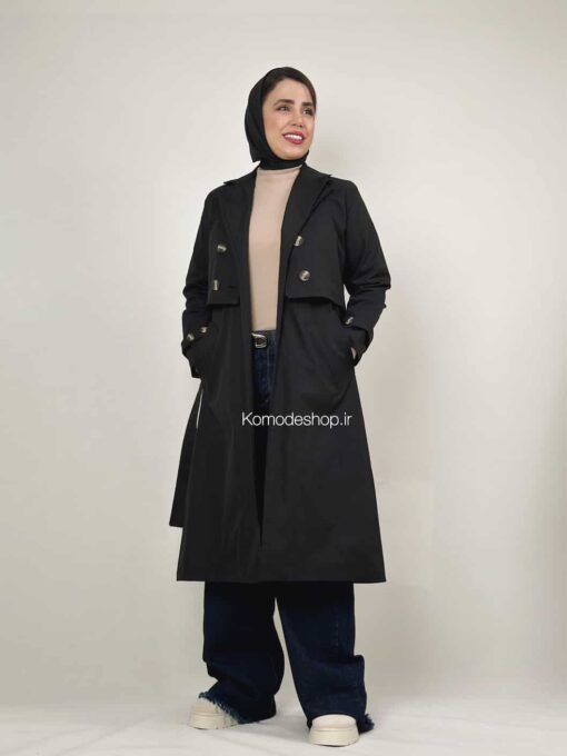 ترنچ کت دو تیکه ضد آب آلبا - Image 8