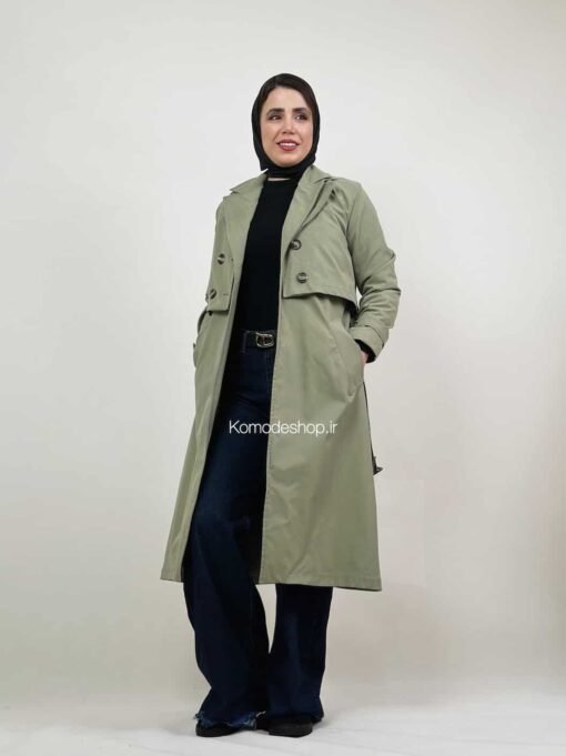 ترنچ کت دو تیکه ضد آب آلبا - Image 4
