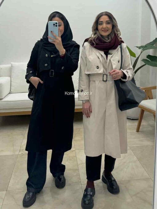 ترنچ کت دو تیکه ضد آب آلبا - Image 6