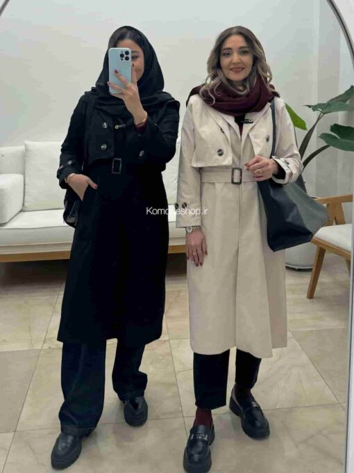 ترنچ کت دو تیکه ضد آب آلبا - Image 5