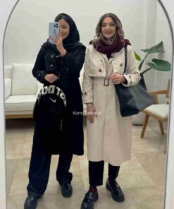 ترنچ کت دو تیکه ضد آب آلبا