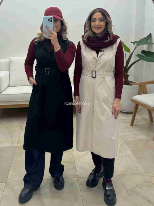 ترنچ کت دو تیکه ضد آب آلبا - Image 3
