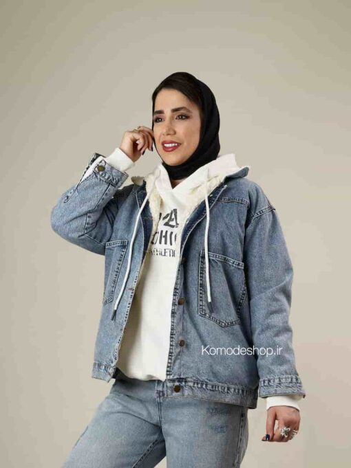 کاپشن جین داخل تدی - Image 2