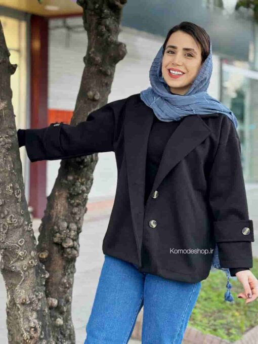 کت فوتر كجراه دو دكمه لونا - Image 9