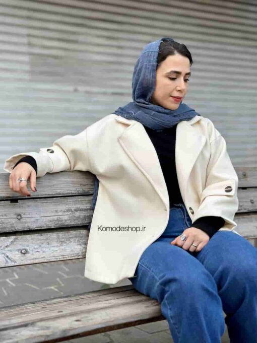 کت فوتر كجراه دو دكمه لونا - Image 8