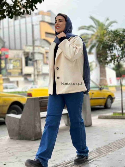 کت فوتر كجراه دو دكمه لونا - Image 5