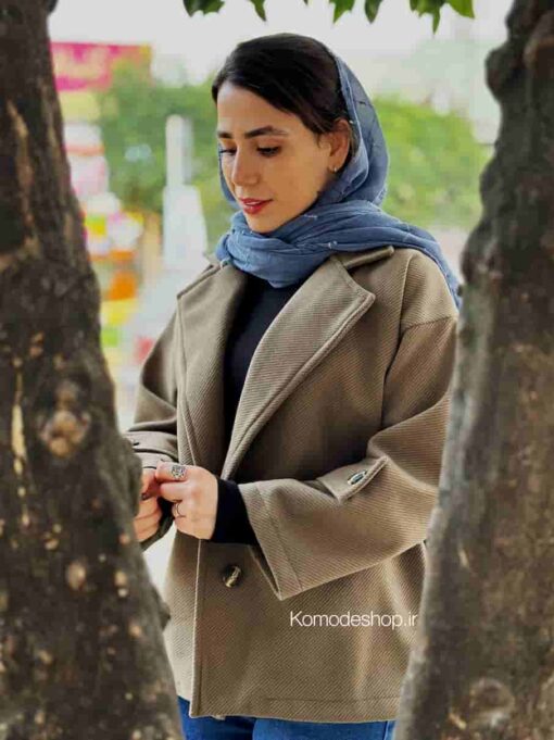 کت فوتر كجراه دو دكمه لونا - Image 4