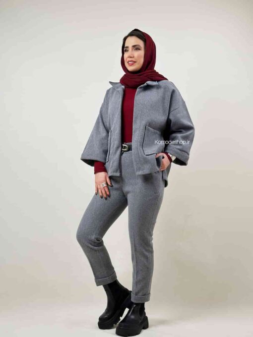 کت فوتر کوتاه ژاکلین - Image 12