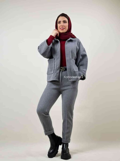 کت فوتر کوتاه ژاکلین - Image 11