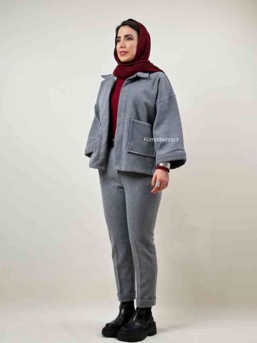 کت فوتر کوتاه ژاکلین - Image 10