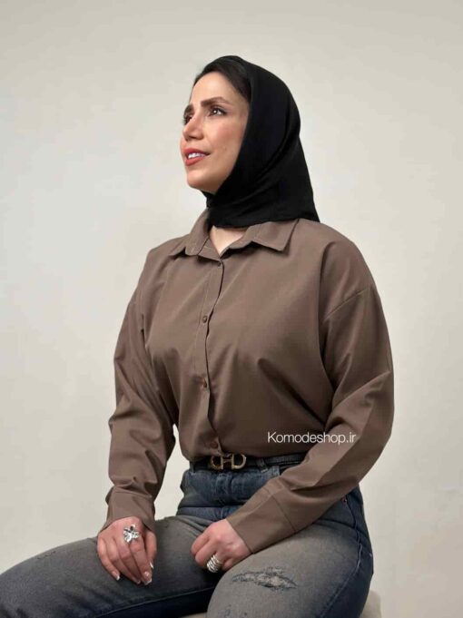 شومیز بیسیک قد 70 لیزا - Image 2