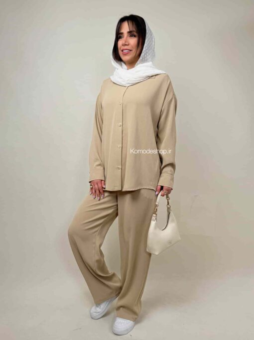 ست شومیز شلوار نورا - Image 6