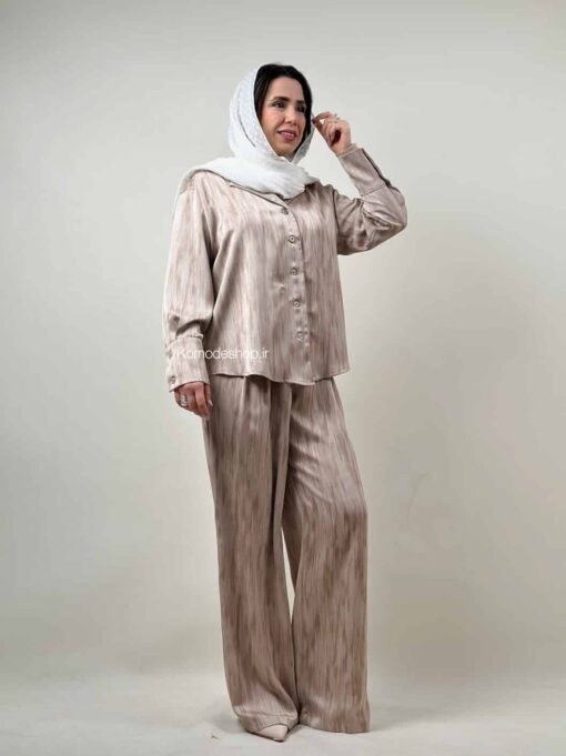 ست شومیز شلوار کوبیسم - Image 4