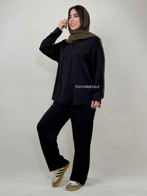 ست شومیز شلوار نورا - Image 10