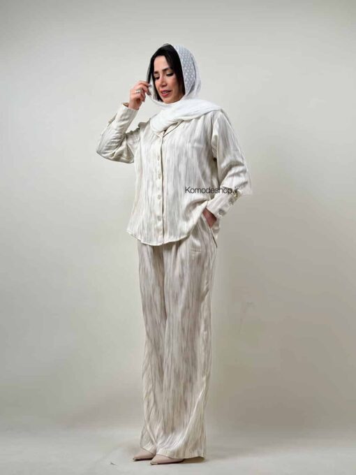 ست شومیز شلوار کوبیسم - Image 10