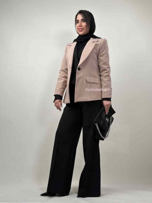 کت یقه انگلیسی بانو - Image 7