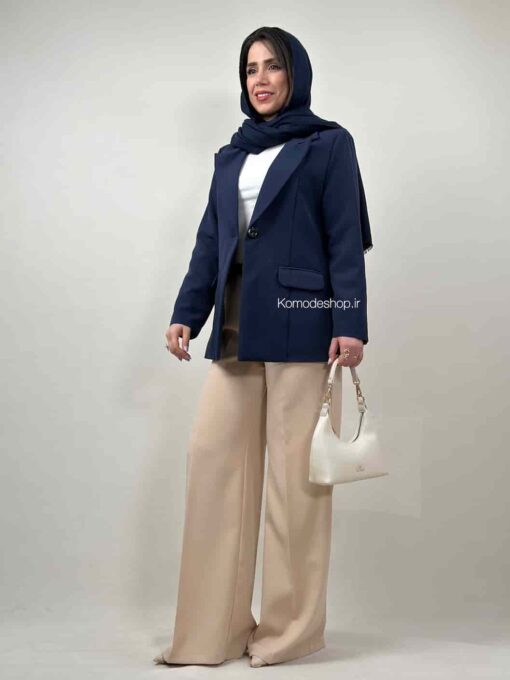 کت یقه انگلیسی بانو - Image 6