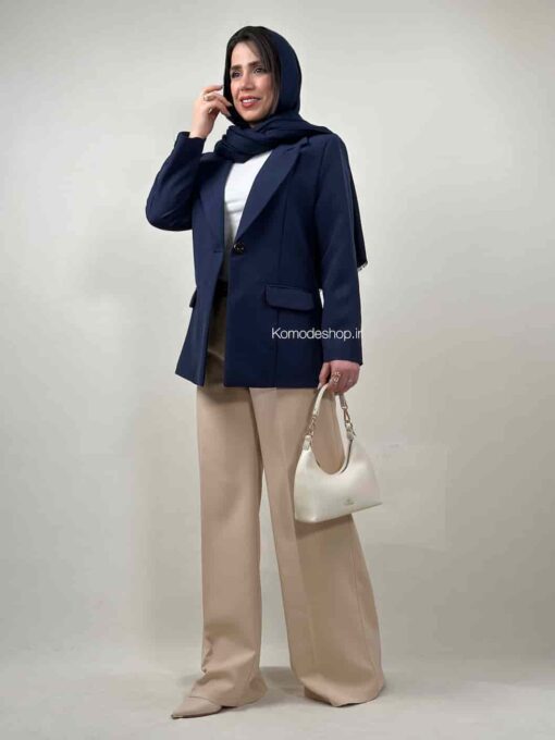 کت یقه انگلیسی بانو - Image 14