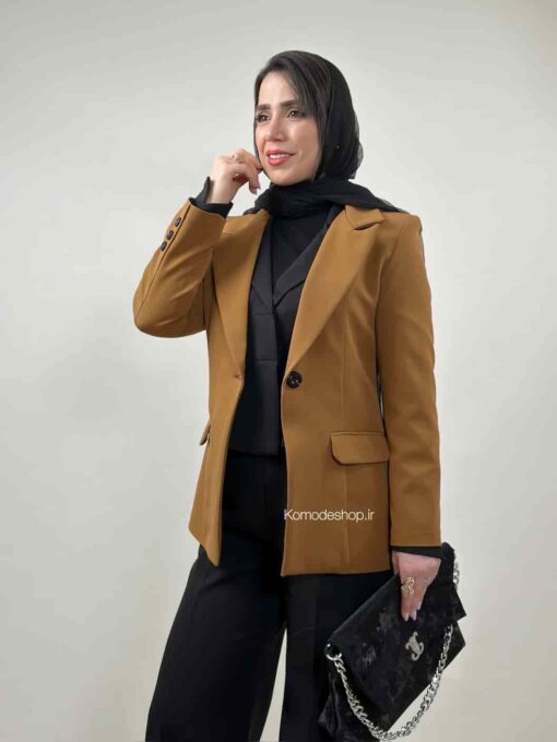 کت یقه انگلیسی بانو - Image 5