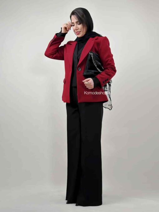 کت یقه انگلیسی بانو - Image 12