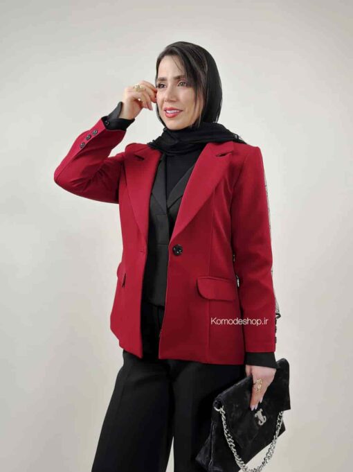 کت یقه انگلیسی بانو - Image 11
