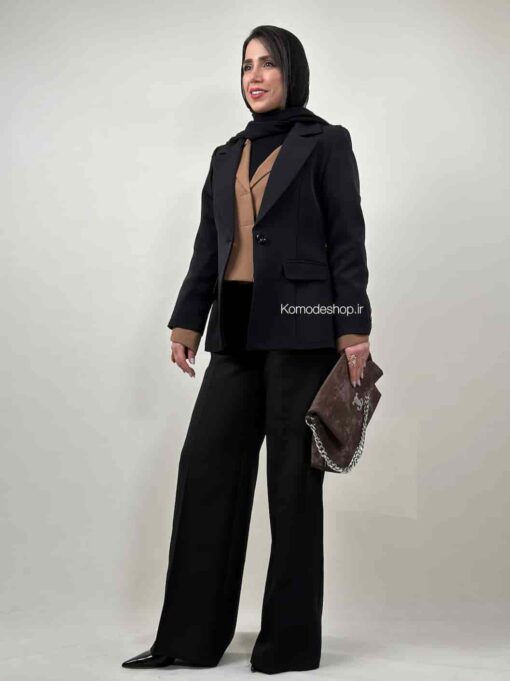 کت یقه انگلیسی بانو - Image 9
