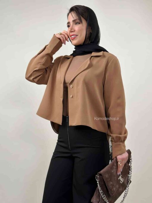 شومیز یقه انگلیسی مونالیزا - Image 5