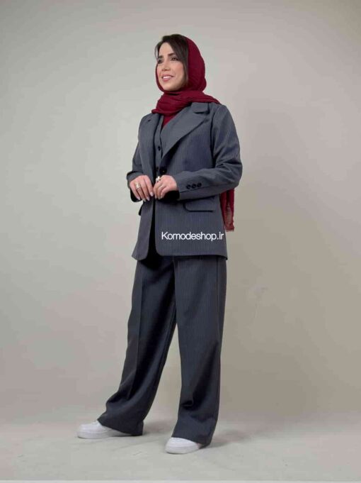 کت و شلوار جلیقه دیپلمات یونیک - Image 17