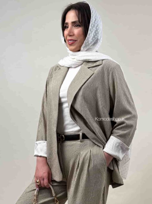 کت شلوار بامبو - Image 3