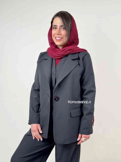 کت و شلوار جلیقه دیپلمات یونیک - Image 8
