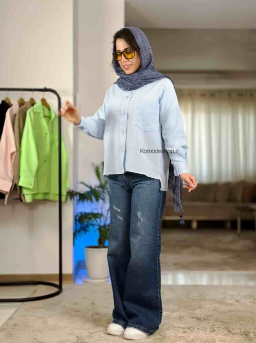 شومیز هفتی نیلان - Image 4